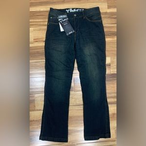 Bull-it SR6 Motorcycle Straight Jeans Vintage Blue Covec Materials Padded US 8